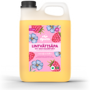 Ekotipsets Lintvättsåpa med doft av hallon